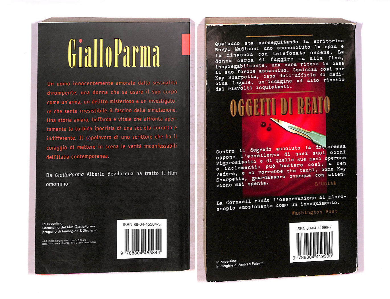 EBOND Giallo Parma e Oggetti Di Reato Libro LI009506