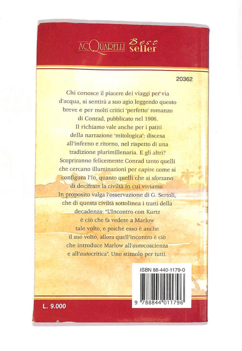 EBOND Cuore Di Tenebra Libro LI009512