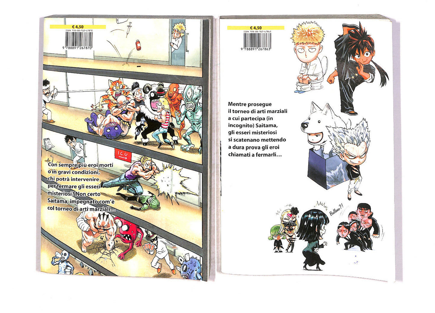 EBOND One Punch Man Vol 12 e 13 Libro LI009578