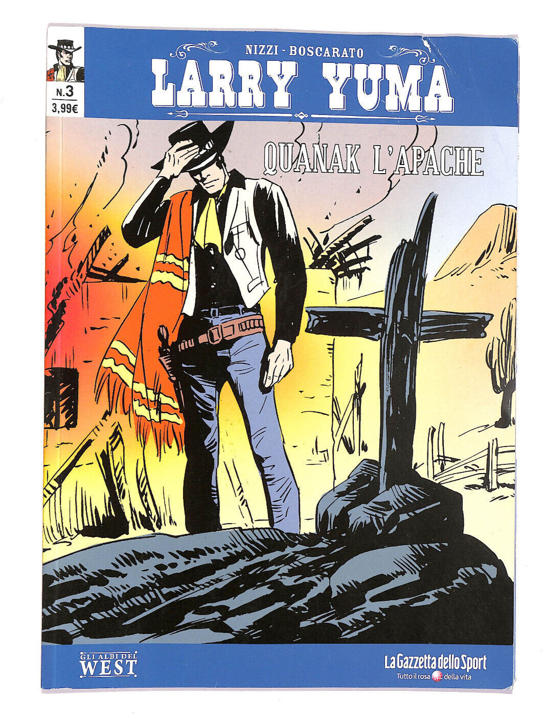 EBOND Larry Yuma N3 Quanak L'apache Libro LI009602