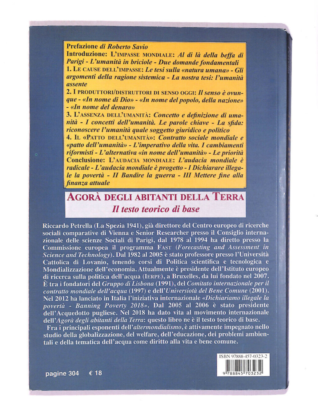 EBOND Nel Nome Dell'umanita Libro LI010500