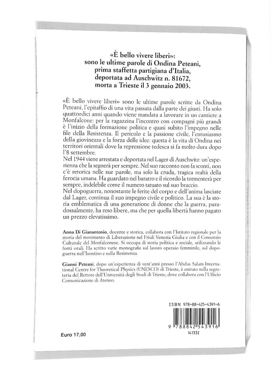 EBOND Ondina Peteani Libro LI010651