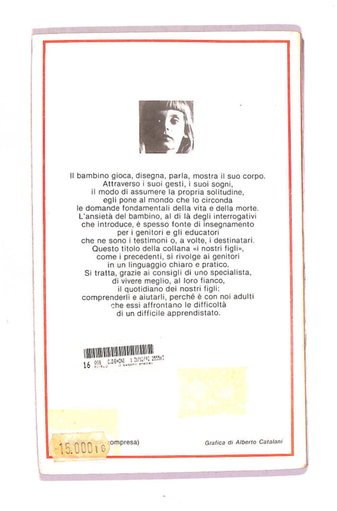 EBOND Il Bambino Ansioso Libro LI010909