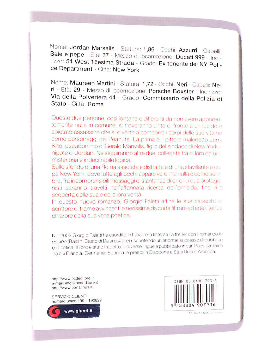 EBOND Niente Di Vero Tranne Gli Occhi Libro LI011000