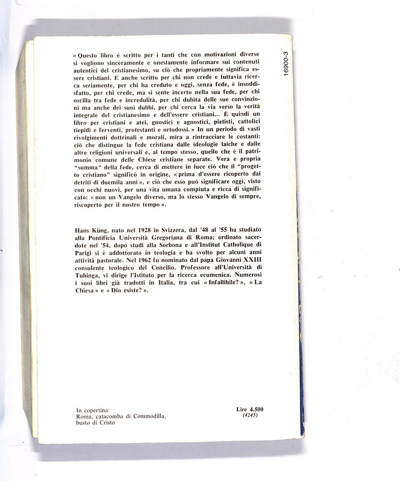 EBOND Essere Cristiani Libro LI011356