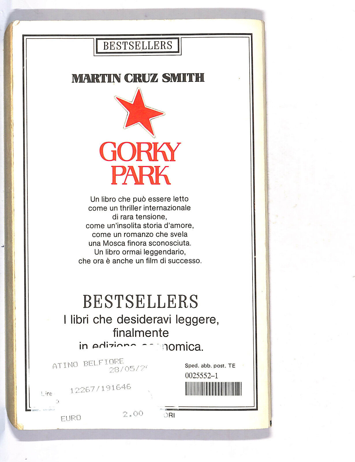 EBOND Gory Park Libro LI011357