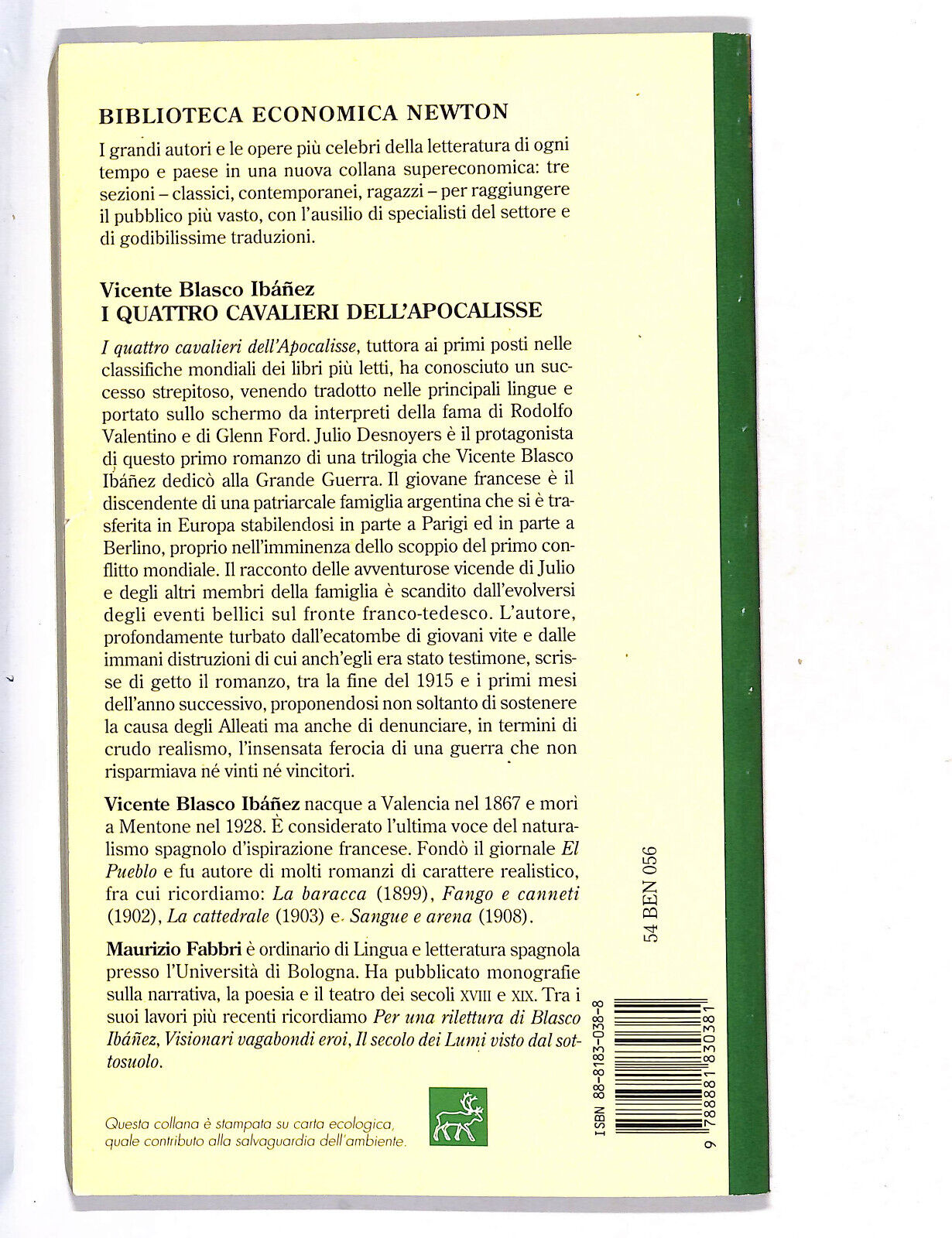 EBOND I Quattro Cavalieri Dell'apocalisse Libro LI011404