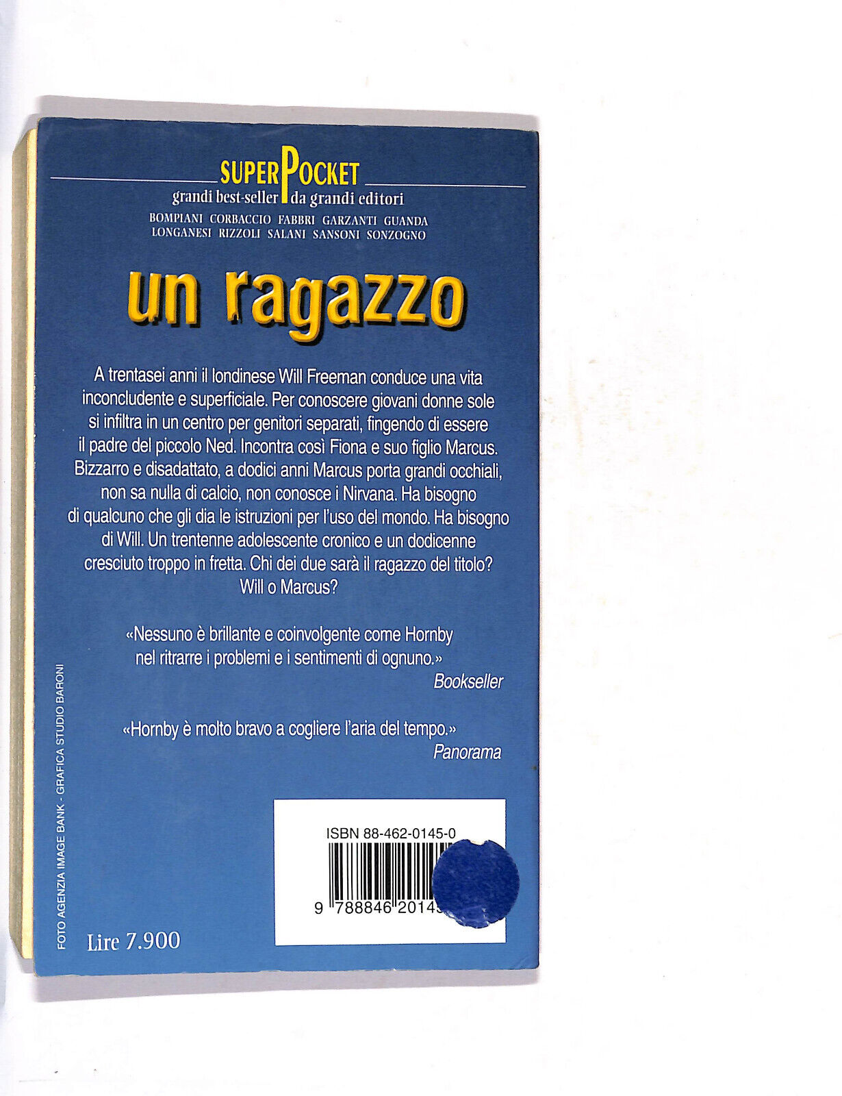 EBOND Un Ragazzo Libro LI011465