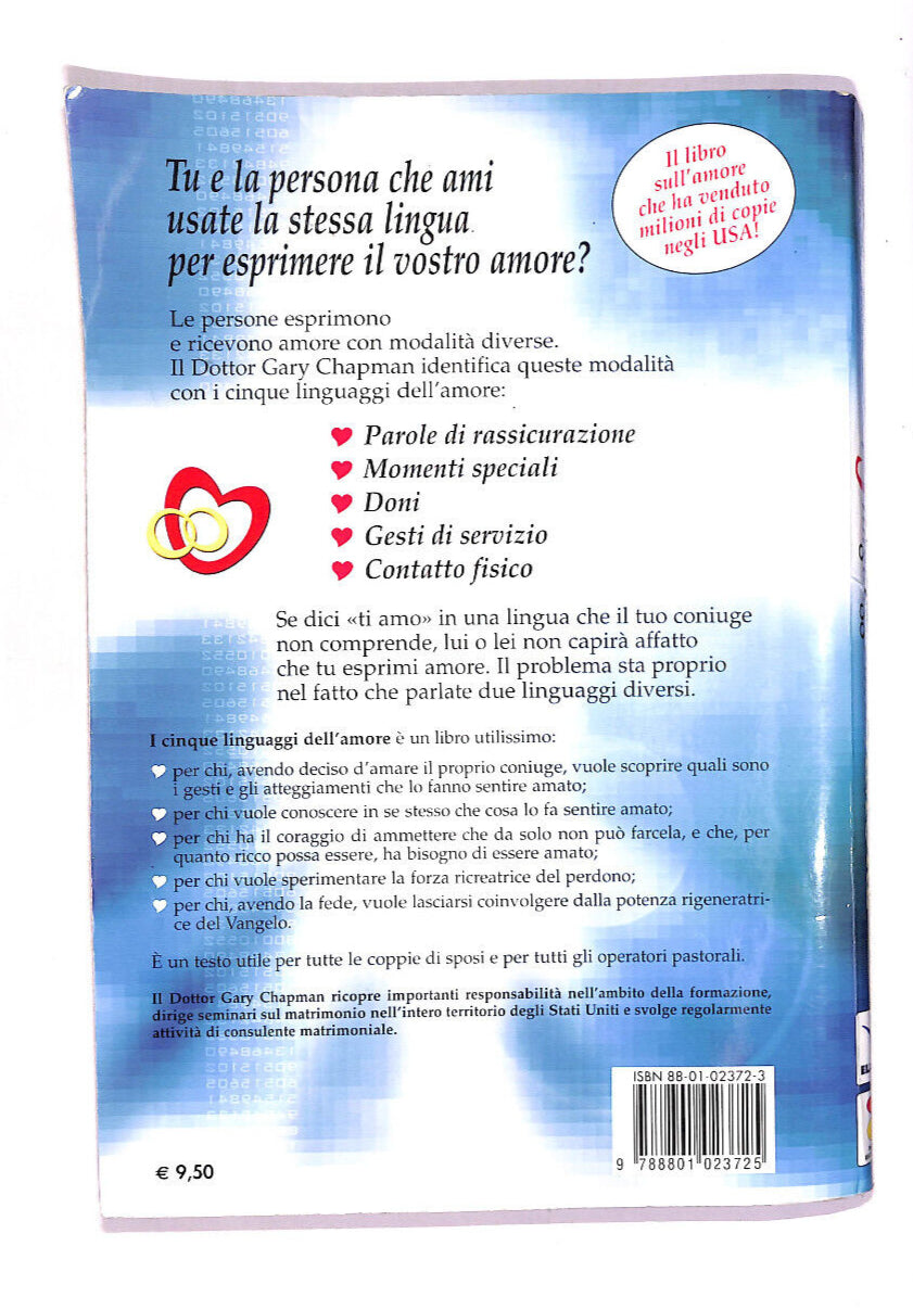 EBOND I 5 Linguaggi Dell'amore Libro LI011756