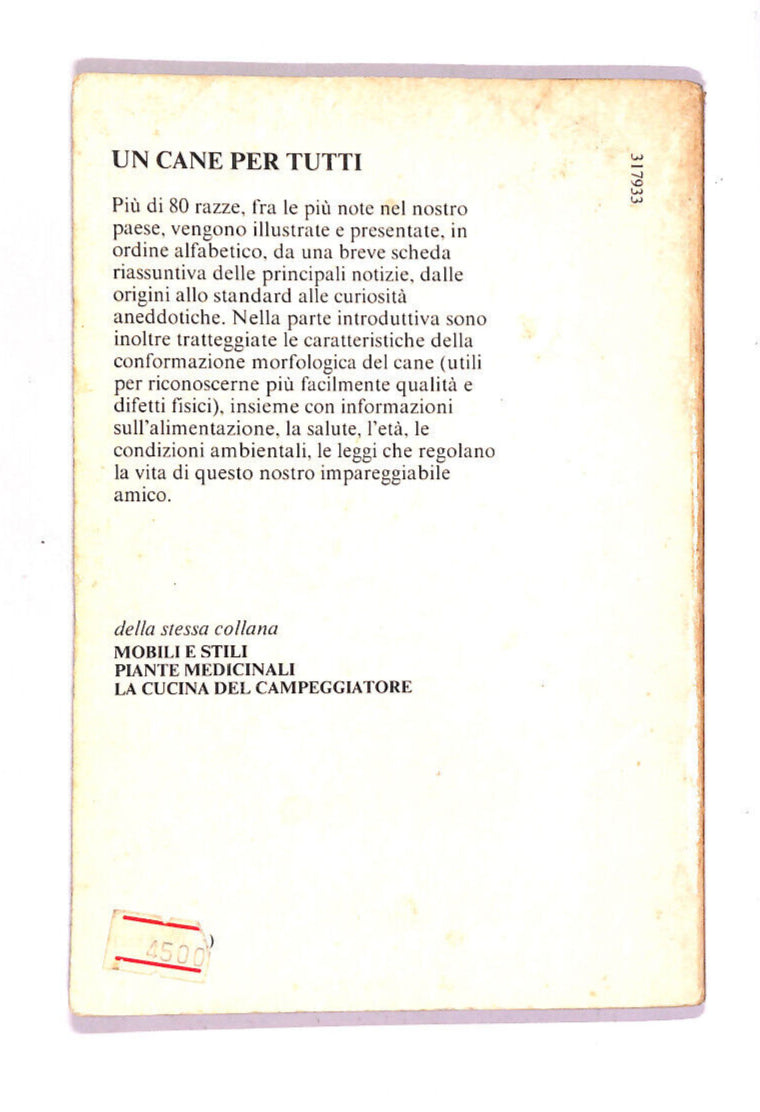 EBOND Un Cane Per Tutti Libro LI011800