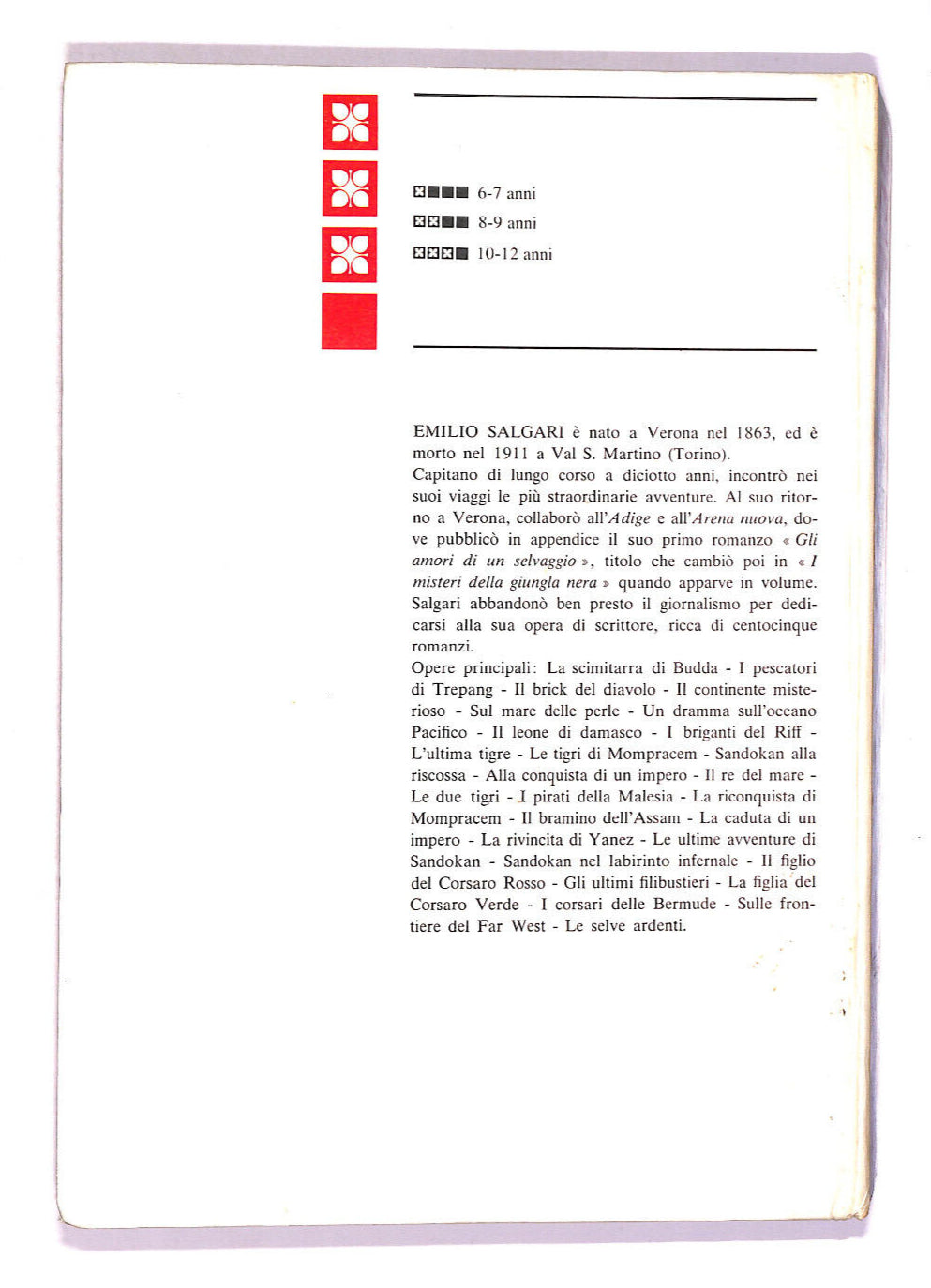 EBOND I Pirati Della Malesia Libro LI011810