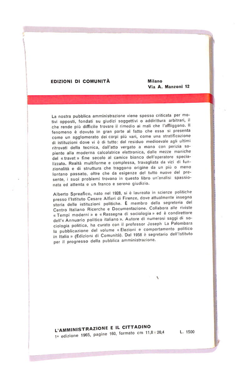 EBOND L'amminastrazone e Il Cittadino Libro LI011862