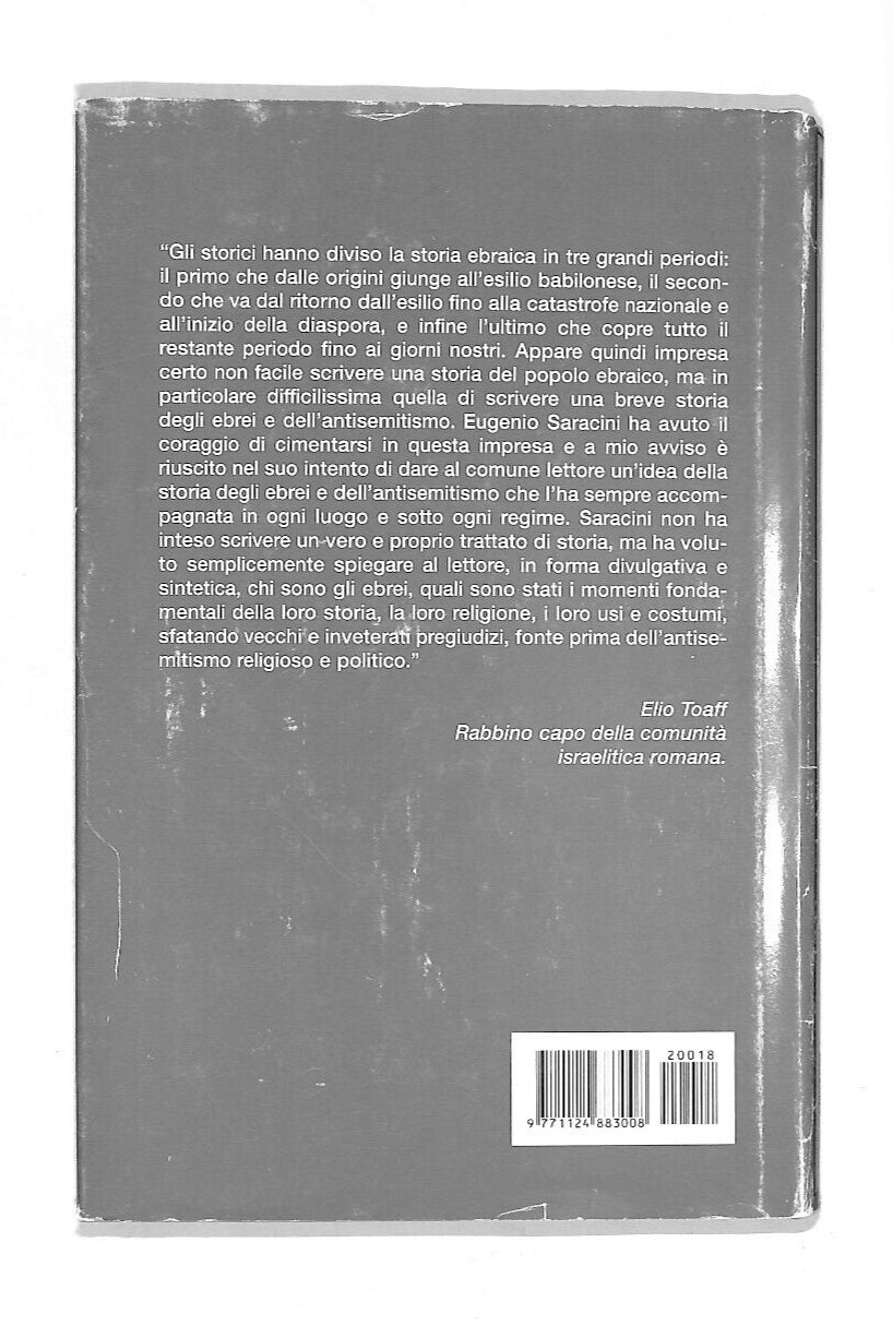 EBOND Breve Storia Degli Ebrei e Dell'antisemitismo Libro LI012155