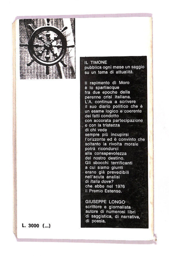 EBOND La Rivolta Morale Libro LI012161