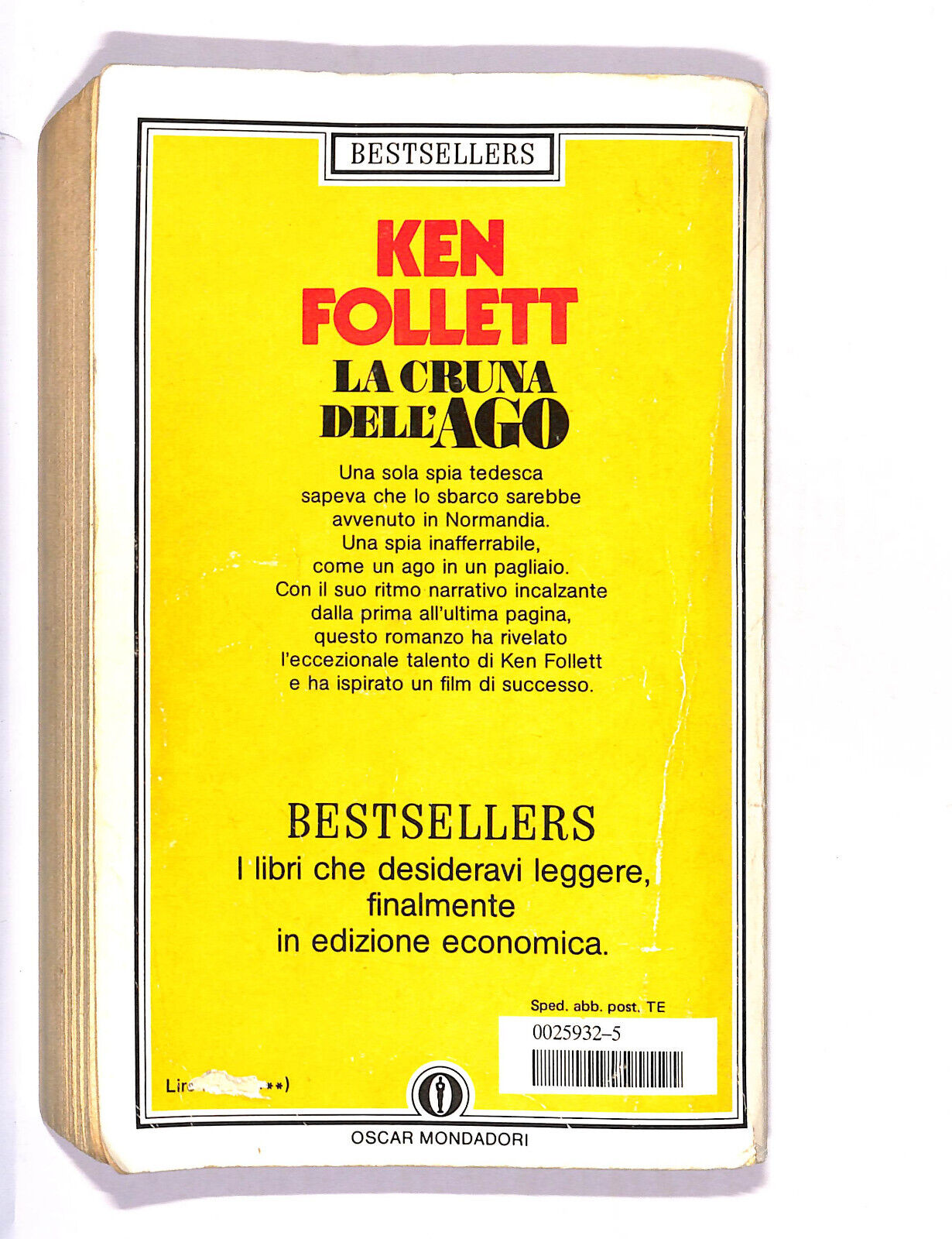 EBOND La Cruna Dell'ago Di Ken Follett Libro LI012252