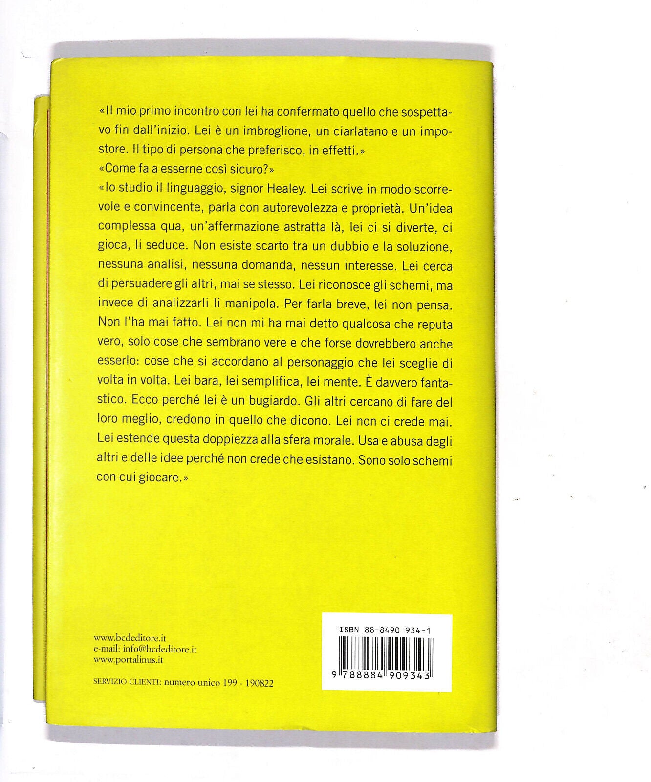 EBOND Il Bugiardo Libro LI012406