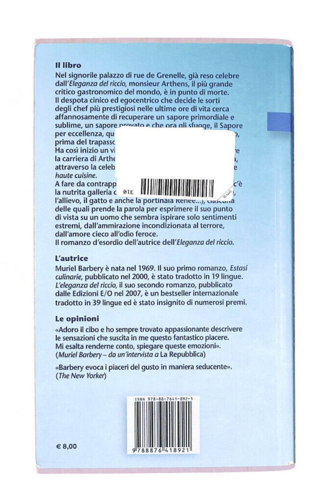 EBOND Estasi Culinarie Libro LI013009
