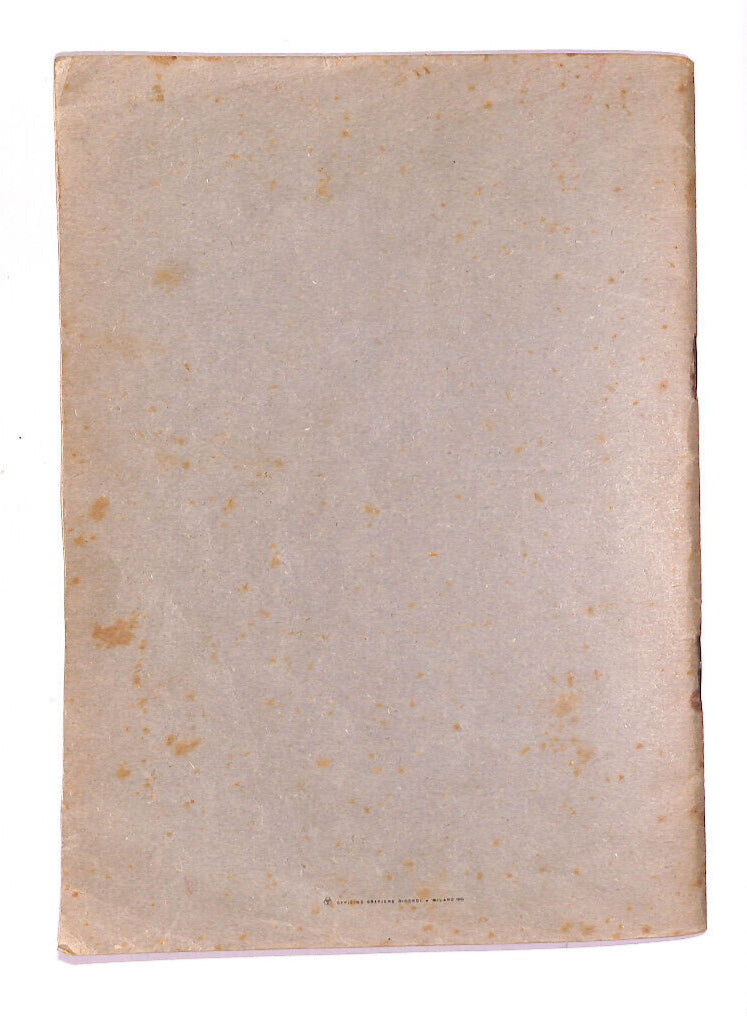 EBOND Madama Butterfly Edizioni Ricordi 1944 Libro LI013023