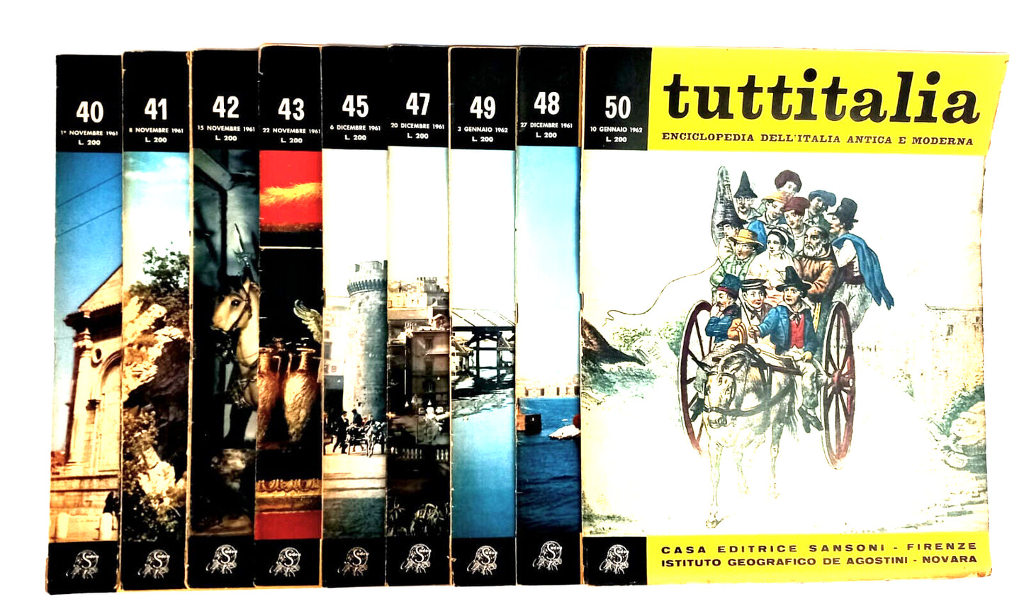 EBOND Tuttitalia Enciclopedia Dell'italia Antica e Moderna 9 Vol Libro LI013805