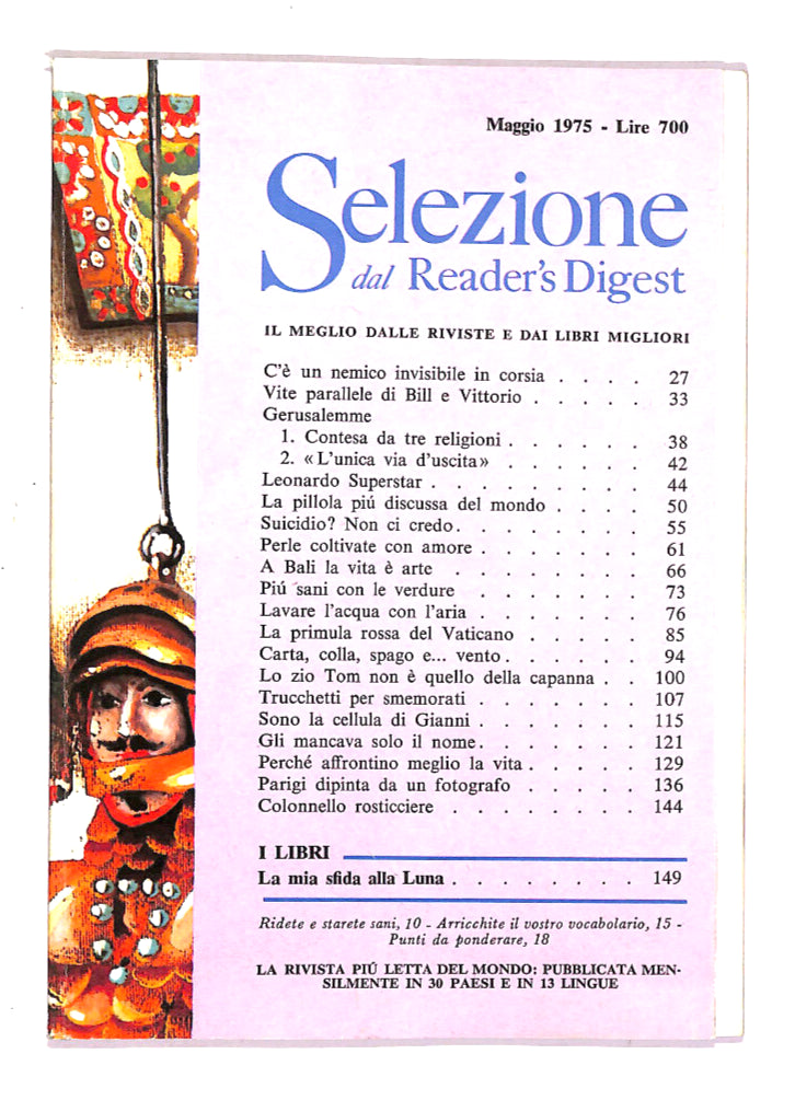 EBOND Selezione Del Reader's Digest 1975 Maggio Libro LI013864