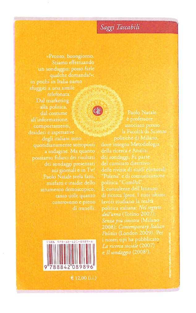 EBOND Attenti Al Sondaggio! Di Paolo Natale Libro LI013871