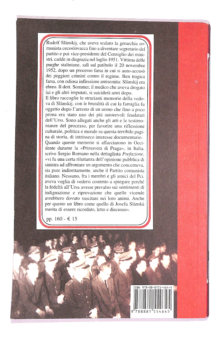 EBOND Slanskij 1952 Di Josefa Slanska Libro LI013900