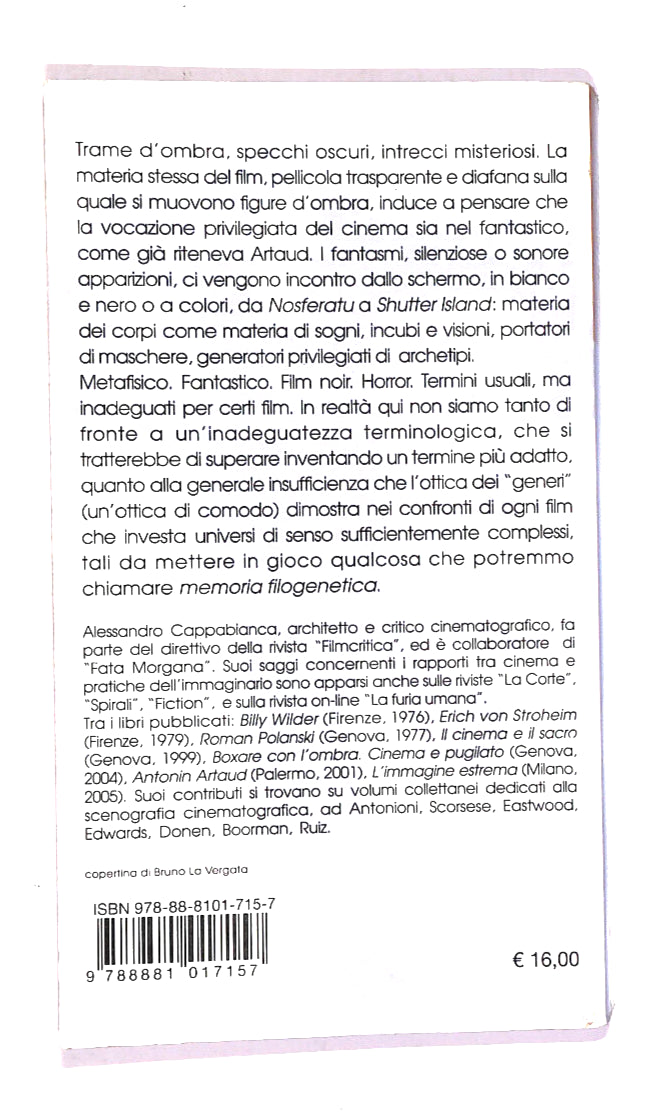 EBOND Trame Del Fantastico Di Alessandro Cappabianca Libro LI013911