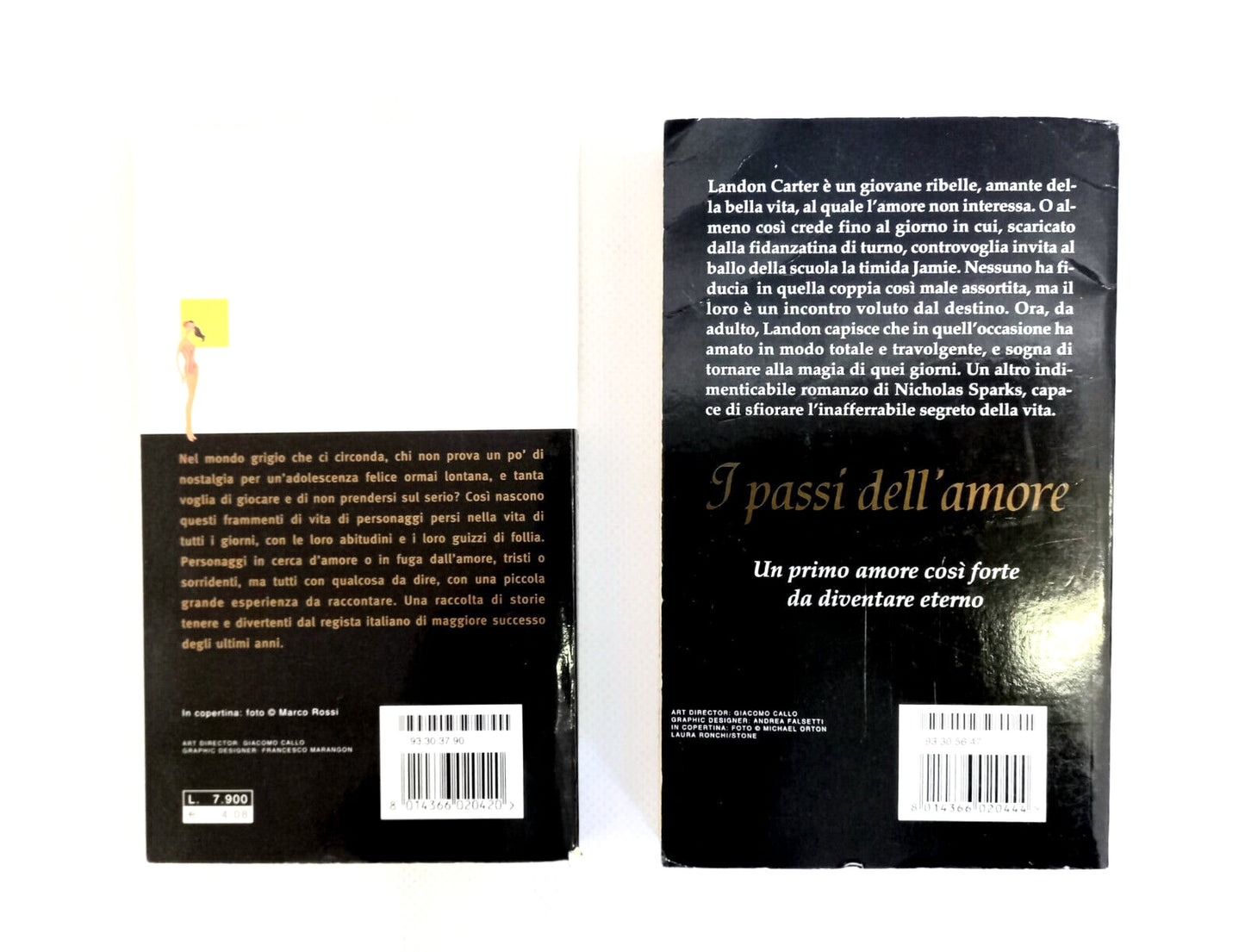 EBOND Lotto I Passi Dell'amore e Trent'anni, Alta, Mora Libro LI013949
