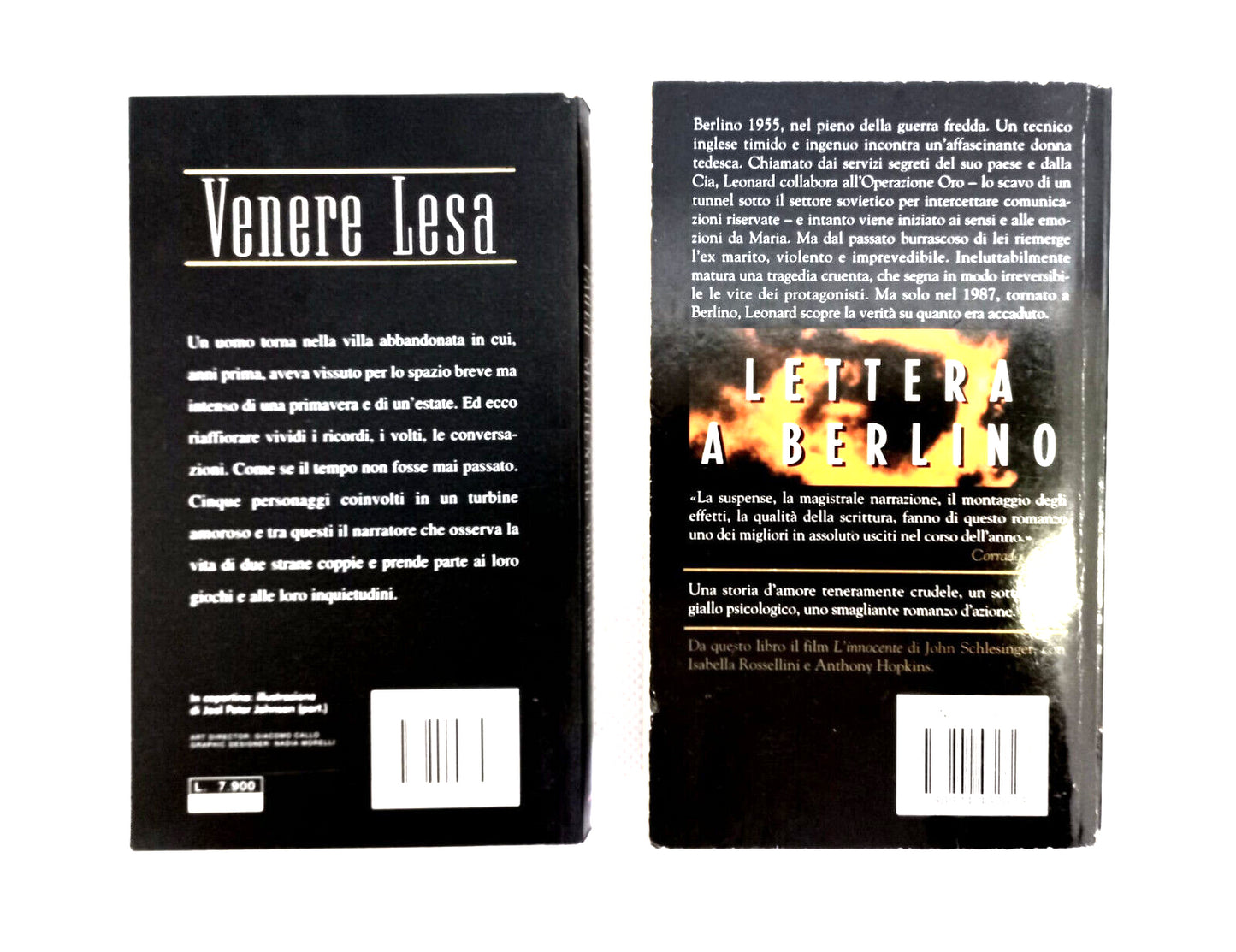 EBOND Lotto Venere Lesa e Lettera a Berlino Libro LI013950