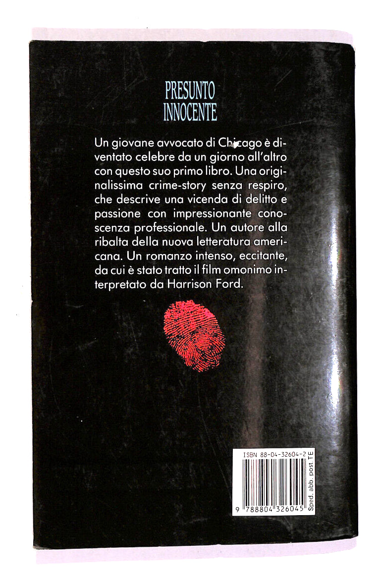 EBOND Presunto Innocente Di Scott Turow Libro LI014006
