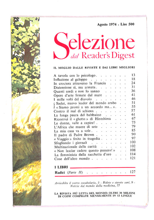EBOND Selezione Del Reader's Digest 1974 Agosto Libro LI014061