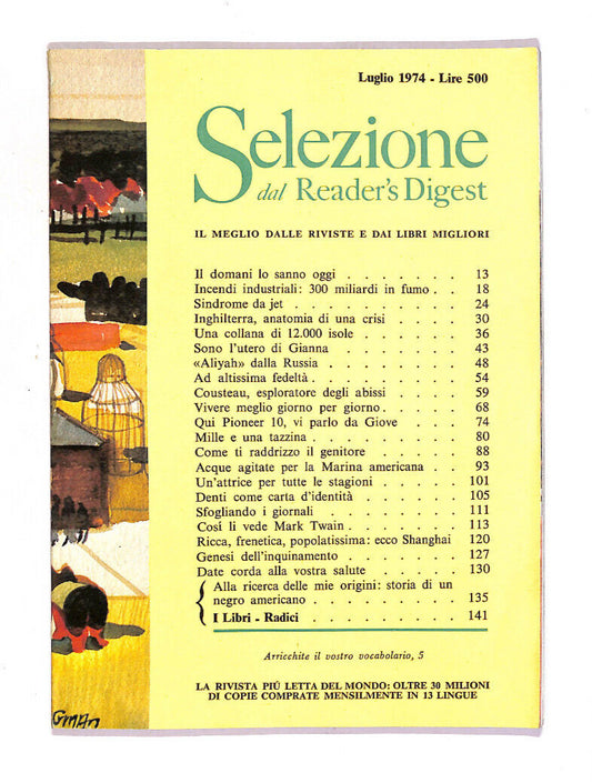 EBOND Selezione Del Reader's Digest 1974 Luglio Libro LI014062