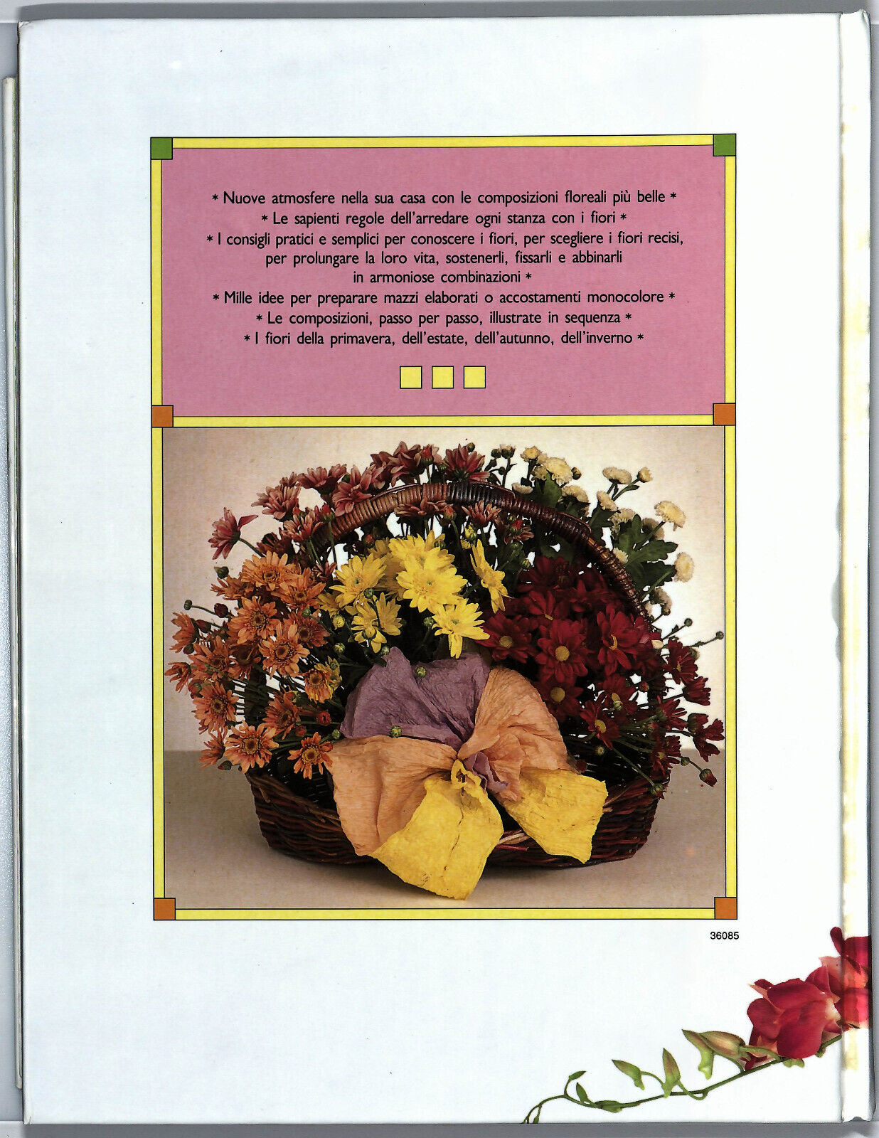 EBOND IlCompleto Dei Fiori In Casa Deagostini 1993 Libro LI014554