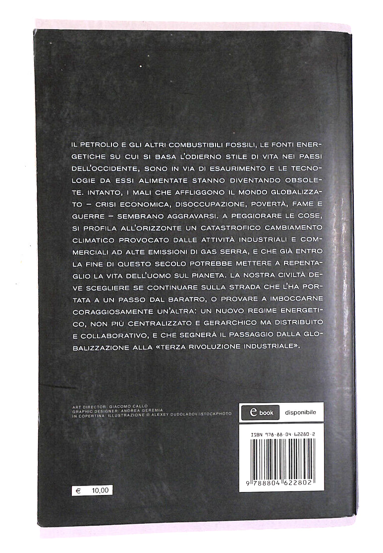EBOND La Terza Rivoluzione Di Jeremy Rifkin Libro LI014658