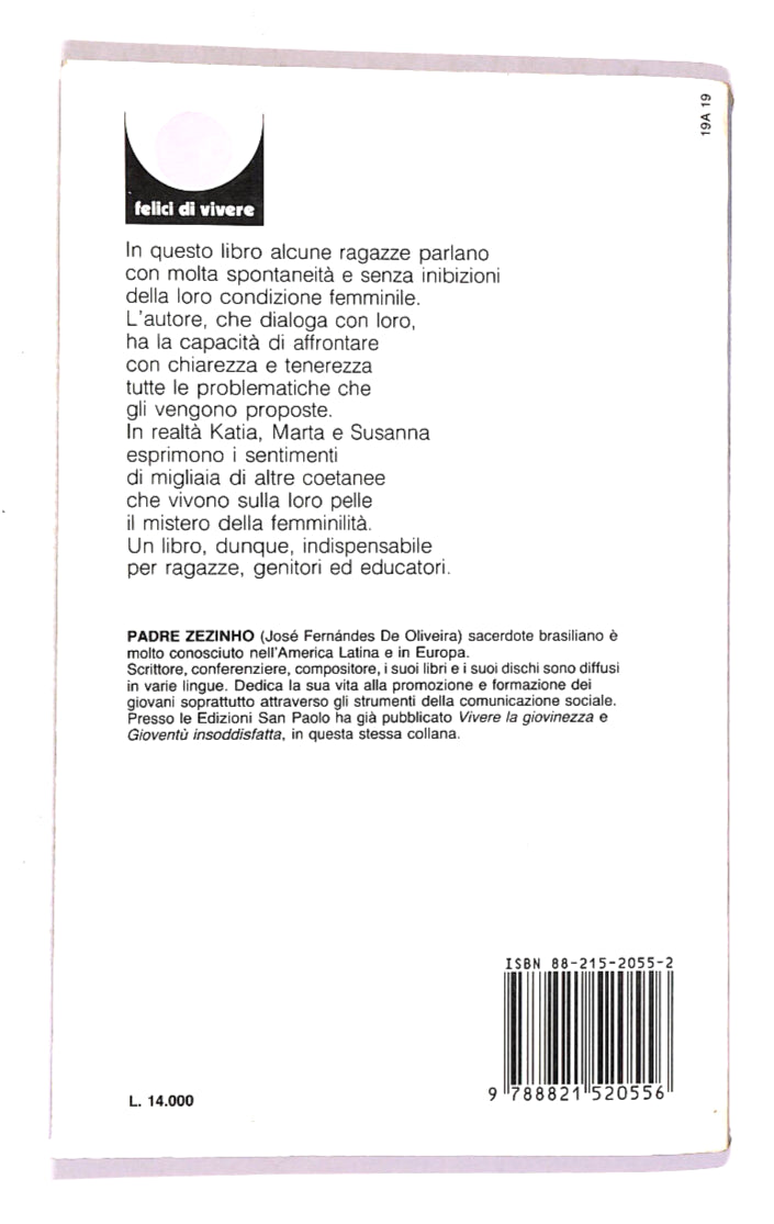 EBOND Dio Ti Ha Voluto Donna Di Padre Zezinho Libro LI014659