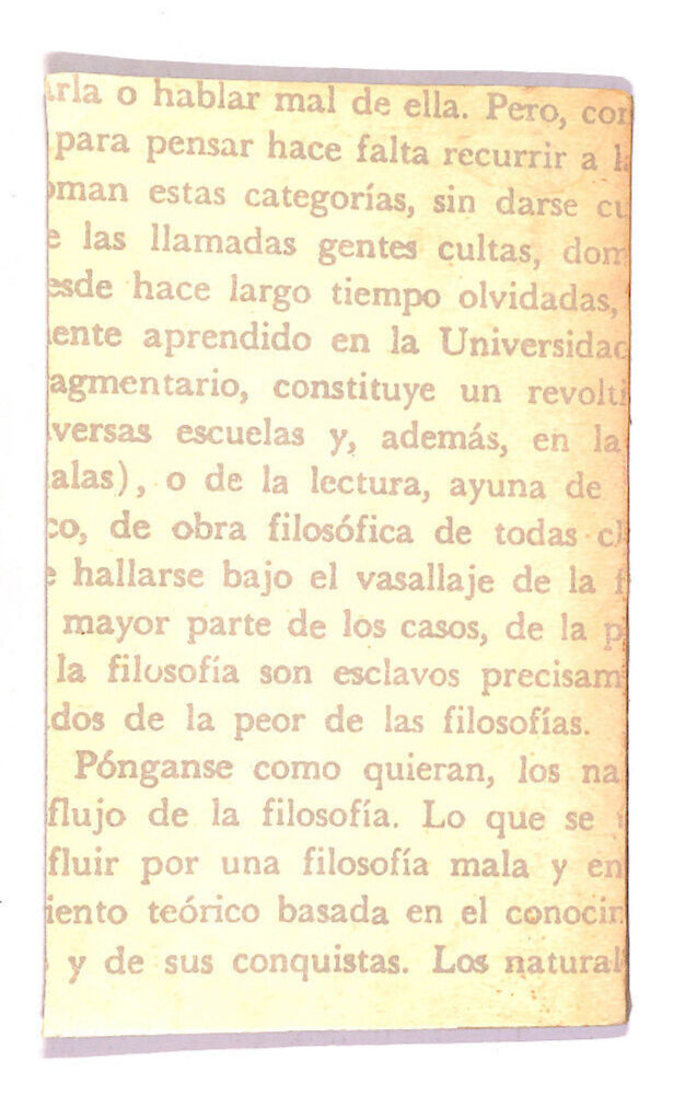 EBOND Filosofia y Ciencia Libro LI014799