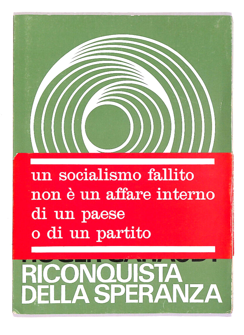 EBOND Riconquista Della Speranza Di Roger Garaudy Libro LI014807
