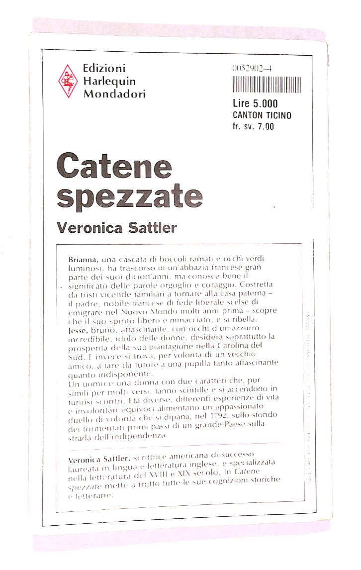 EBOND Catene Spezzate Di Veronica Sattler Libro LI014857