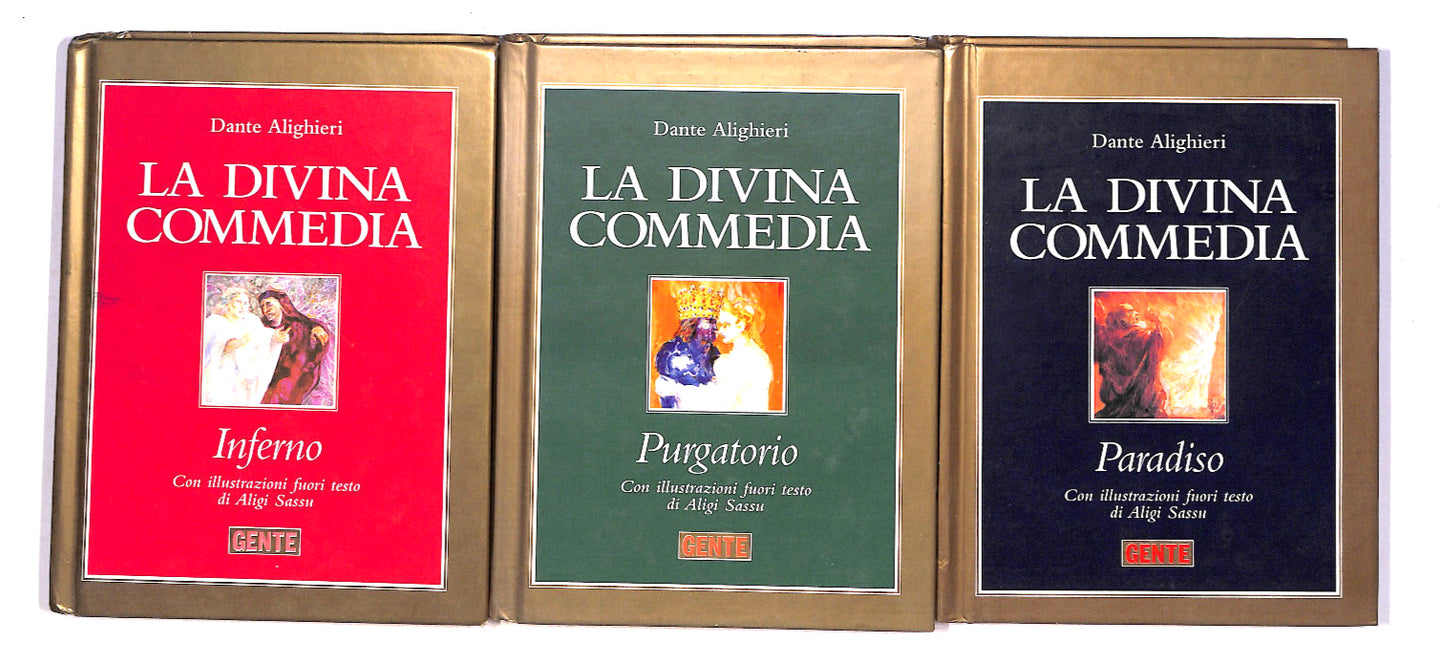 EBOND Divina Commedia Tascabile Gente 3 Volumi Libro LI015067
