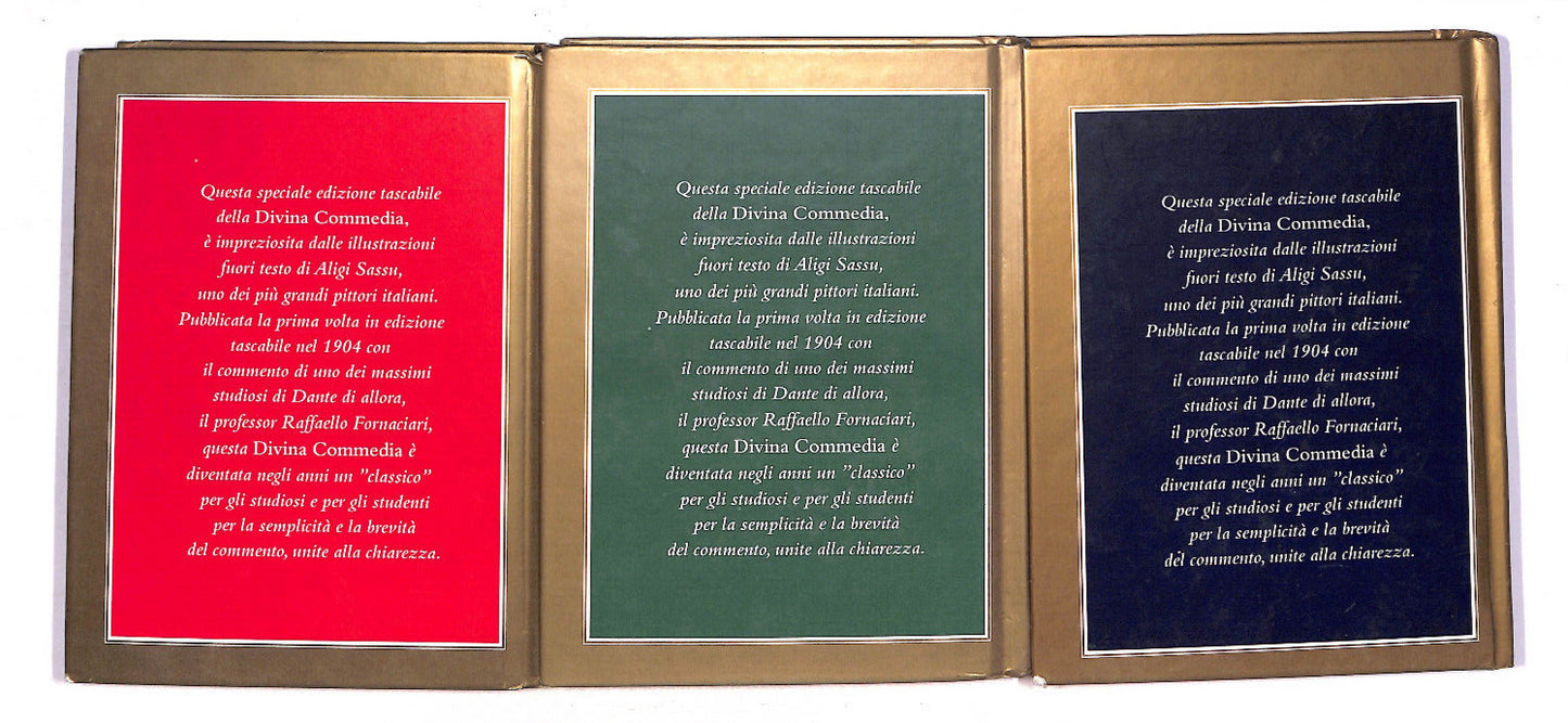 EBOND Divina Commedia Tascabile Gente 3 Volumi Libro LI015067