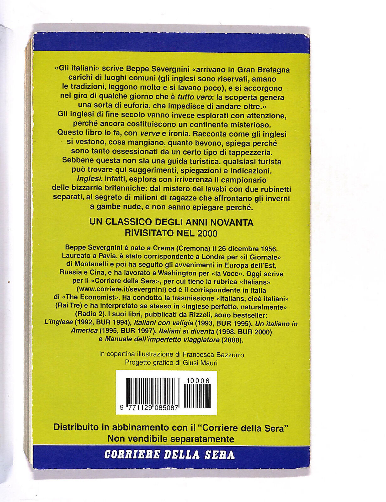 EBOND Inglesi Di Beppe Severgnini Libro LI015505