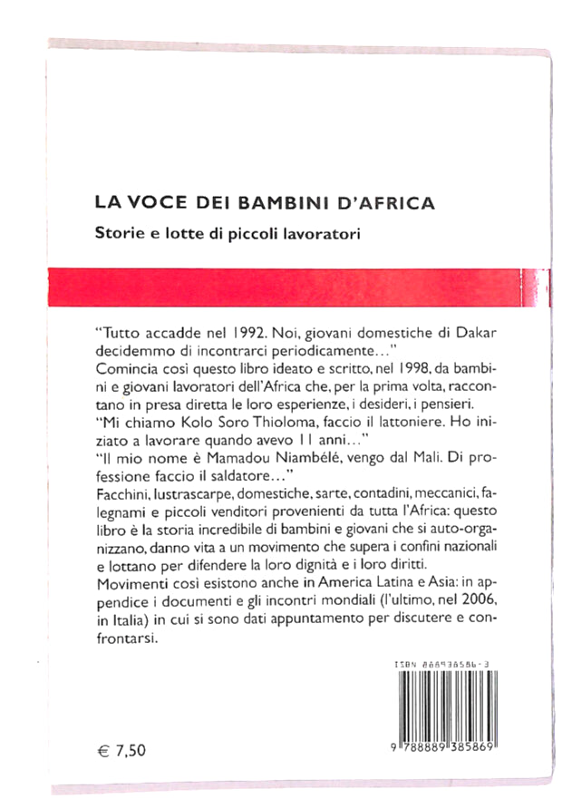 EBOND La Voce Dei Bambini D'africa Libro LI017056