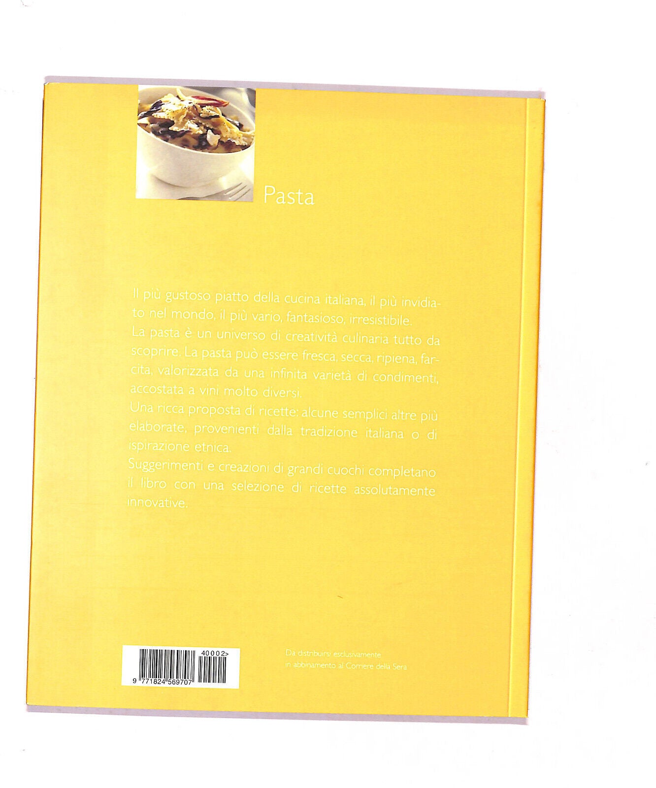 EBOND La Grande Cucina Vol.2 Pasta Corriere Della Sera Libro LI017263