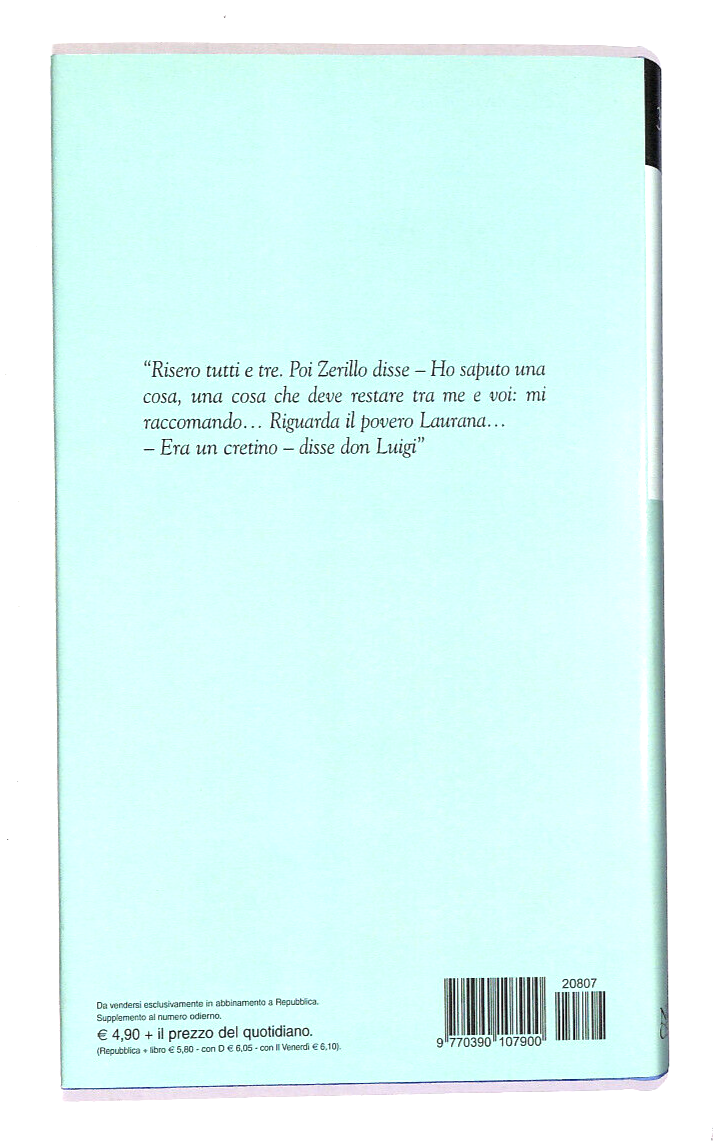 EBOND A Ciascuno Il Suo Biblioteca Repubblica N. 30 Libro LI017662