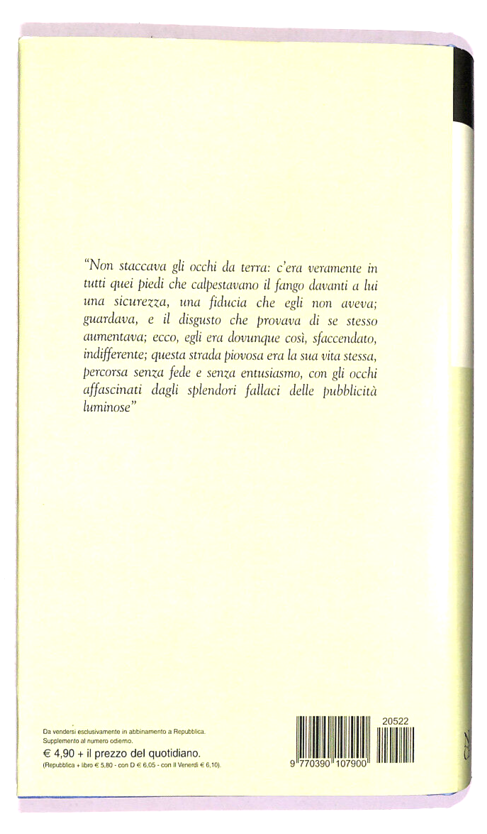 EBOND Gli Indifferenti Biblioteca Repubblica N. 19 Libro LI017701
