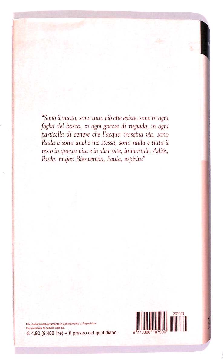 EBOND Paula Biblioteca Repubblica N. 6 Libro LI017707