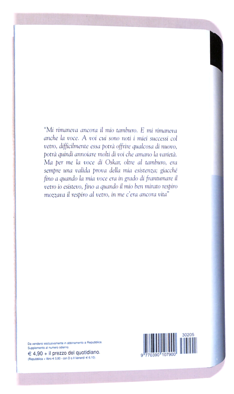 EBOND Il Tamburo Di Latta Biblioteca Repubblica N. 57 Libro LI017708