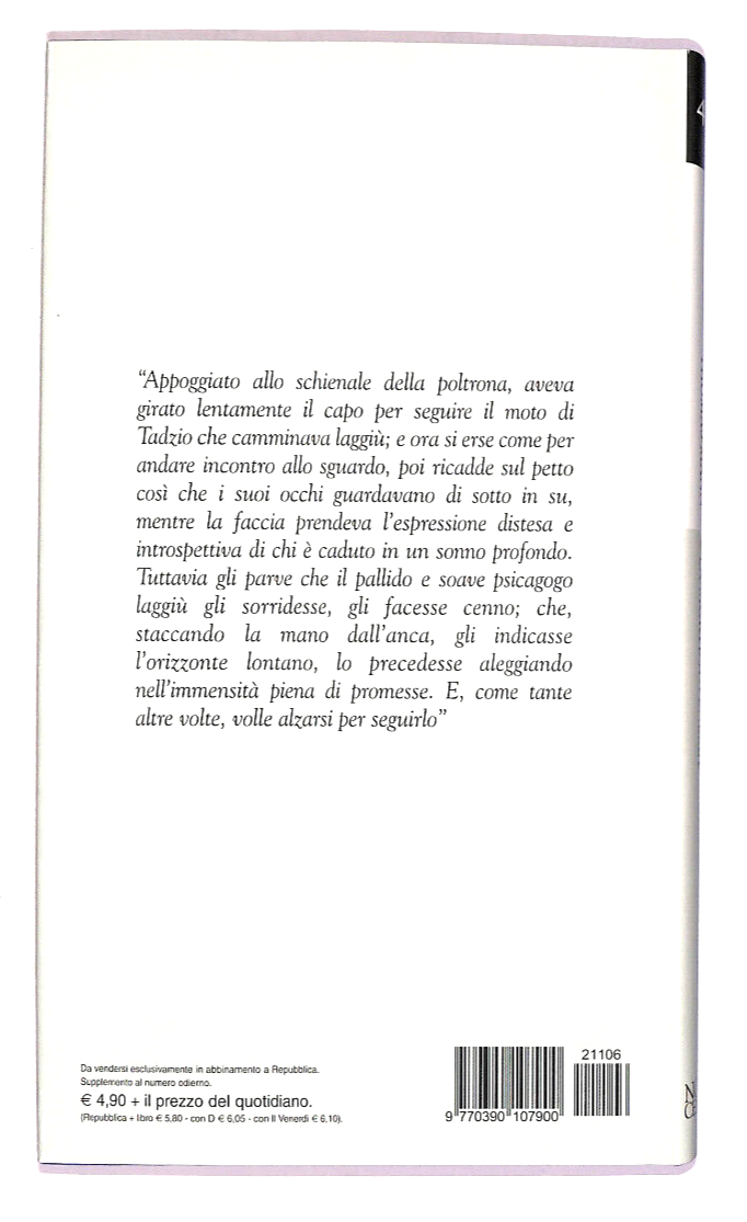 EBOND La Morte a Venezia Biblioteca Repubblica N. 42 Libro LI017749