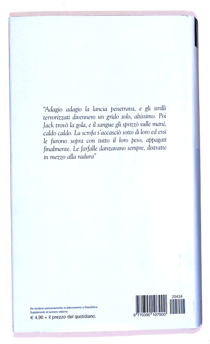EBOND Il Signore Delle Mosche Biblioteca Repubblica N. 15 Libro LI017760