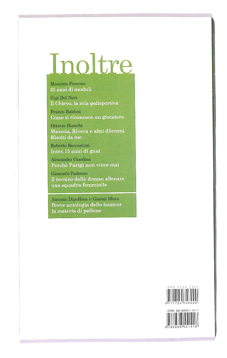 EBOND Linea Bianca N. 1/004 Trimestrale Di Scienza e Cultura Cal. Libro LI017810